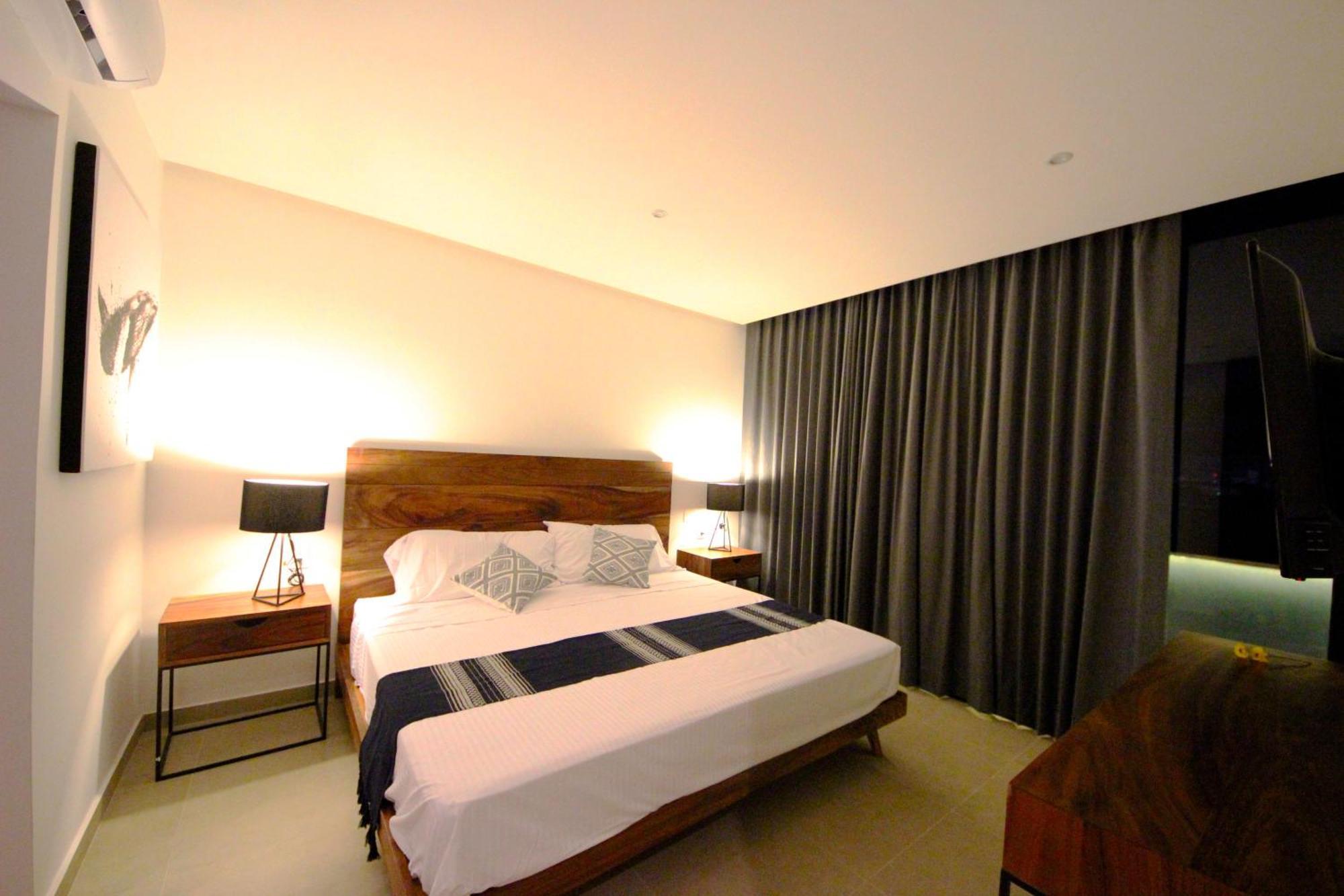 Apartment Near The Beach, Rooftop, Pool, Sea View. Playa del Carmen Exteriör bild