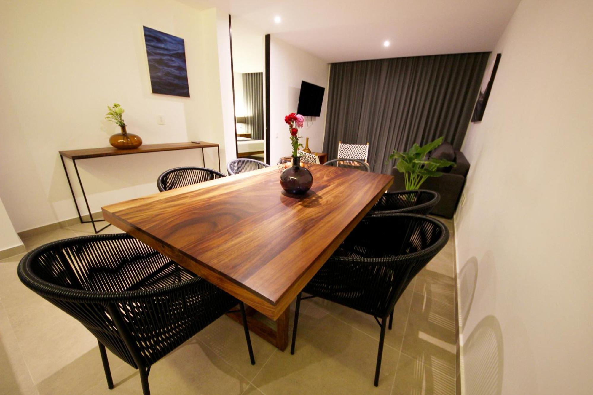 Apartment Near The Beach, Rooftop, Pool, Sea View. Playa del Carmen Exteriör bild