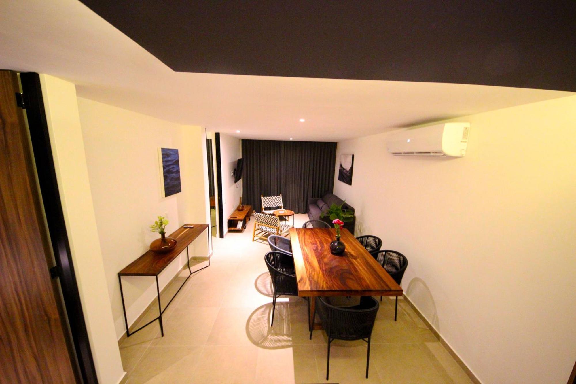 Apartment Near The Beach, Rooftop, Pool, Sea View. Playa del Carmen Exteriör bild
